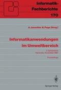 Cover: Informatikanwendungen im Umweltbereich - Springer