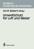 Cover: Umweltschutz f&uuml;r Luft und Wasser - Springer