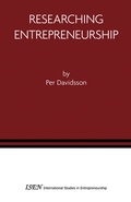 Cover: Researching Entrepreneurship - Springer