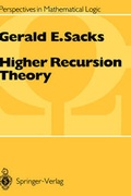 Cover: Higher Recursion Theory - Springer