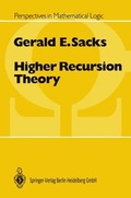 Cover: Higher Recursion Theory - Springer