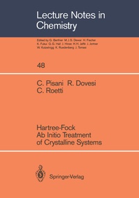 Abbildung von: Hartree-Fock Ab Initio Treatment of Crystalline Systems - Springer