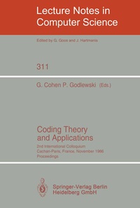 Abbildung von: Coding Theory and Applications - Springer