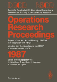 Enlarge image Cover: DGOR/NSOR - Springer