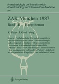 Cover: ZAK M&uuml;nchen 1987 - Springer