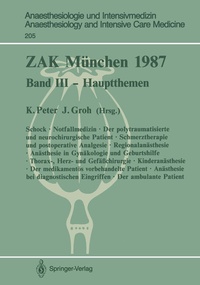 Abbildung von: ZAK München 1987 - Springer