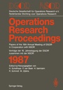 Cover: DGOR/NSOR - Springer