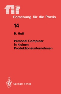 Abbildung von: Personal Computer in kleinen Produktionsunternehmen - Springer