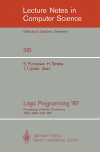 Enlarge image Cover: Logic Programming '87 - Springer
