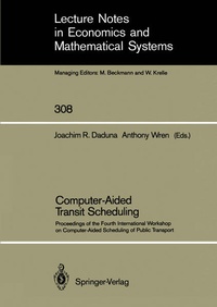 Enlarge image Cover: Computer-Aided Transit Scheduling - Springer