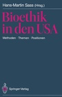 Cover: Bioethik in den USA - Springer