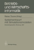 Cover: Systementwurf mit Simulationsmodellen - Springer