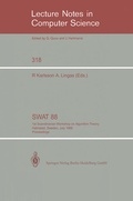 Cover: SWAT '88 - Springer