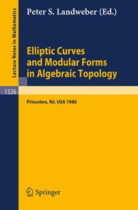 Abbildung von: Elliptic Curves and Modular Forms in Algebraic Topology - Springer