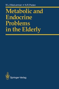 Abbildung von: Metabolic and Endocrine Problems in the Elderly - Springer