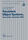 Cover: Persistent Object Systems - Springer