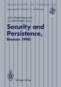 Enlarge image Cover: Security and Persistence - Springer