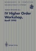 Cover: IV Higher Order Workshop, Banff 1990 - Springer