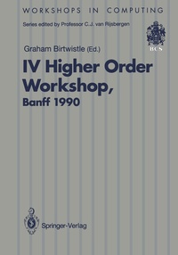 Abbildung von: IV Higher Order Workshop, Banff 1990 - Springer