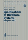 Cover: Specifications of Database Systems - Springer
