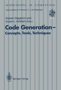 Cover: Code Generation - Concepts, Tools, Techniques - Springer
