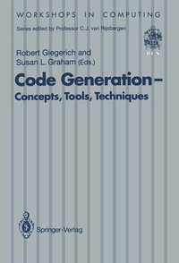 Enlarge image Cover: Code Generation - Concepts, Tools, Techniques - Springer