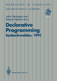 Abbildung von: Declarative Programming, Sasbachwalden 1991 - Springer