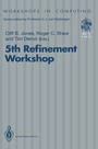 Cover: 5th Refinement Workshop - Springer