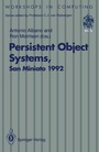 Cover: Persistent Object Systems - Springer