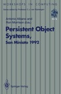Cover: Persistent Object Systems - Springer
