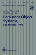Cover: Persistent Object Systems - Springer