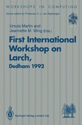 Cover: First International Workshop on Larch - Springer