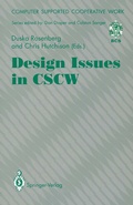 Cover: Design Issues in CSCW - Springer