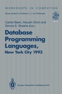 Cover: Database Programming Languages (DBPL-4) - Springer