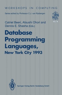 Enlarge image Cover: Database Programming Languages (DBPL-4) - Springer