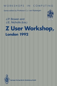 Abbildung von: Z User Workshop, London 1992 - Springer