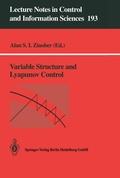 Cover: Variable Structure and Lyapunov Control - Springer