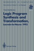 Cover: Logic Program Synthesis and Transformation - Springer