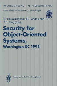 Enlarge image Cover: Security for Object-Oriented Systems - Springer