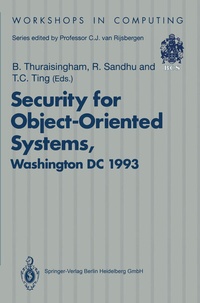 Enlarge image Cover: Security for Object-Oriented Systems - Springer