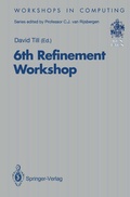 Cover: 6th Refinement Workshop - Springer