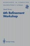 Cover: 6th Refinement Workshop - Springer