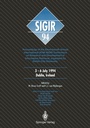 Cover: SIGIR '94 - Springer