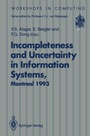 Bild: Incompleteness and Uncertainty in Information Systems - Springer