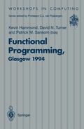 Cover: Functional Programming, Glasgow 1994 - Springer