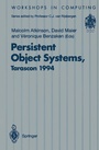 Cover: Persistent Object Systems - Springer