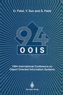 Cover: OOIS'94 - Springer