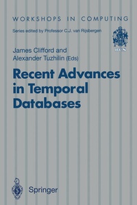 Enlarge image Cover: Recent Advances in Temporal Databases - Springer