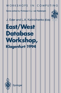 Enlarge image Cover: East/West Database Workshop - Springer
