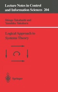 Cover: Logical Approach to Systems Theory - Springer